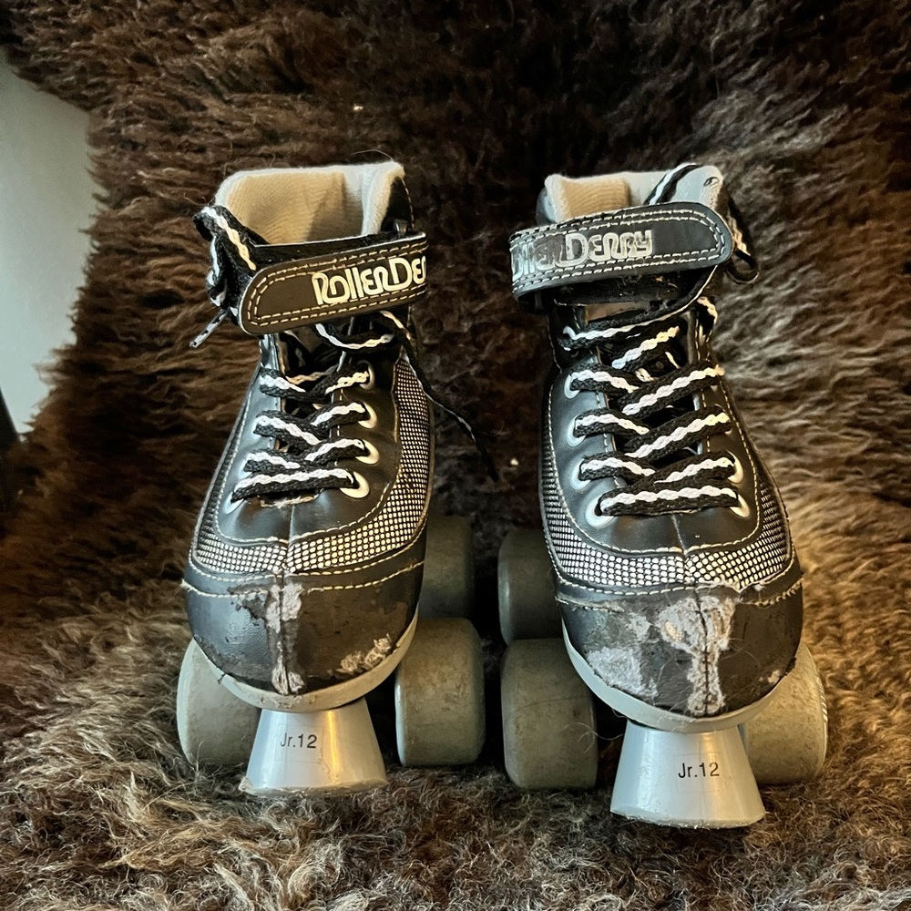 Roller Derby Black and Gray Roller Skates